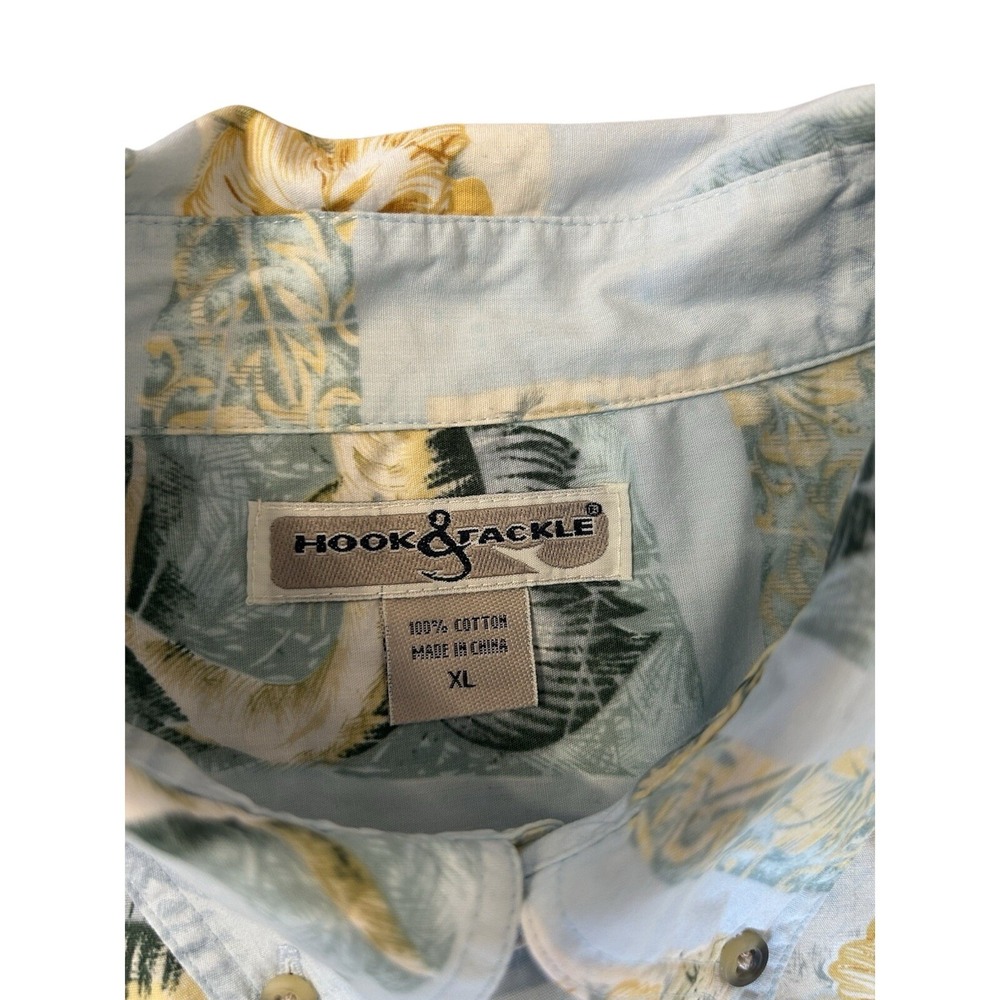 Hook & Tackle Button Down Swordfish Shirt Size‎ XL - Picture 4 of 4